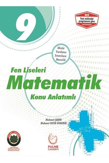 Palme Yayınları 9. Sınıf Matematik Konu Anlatımlı