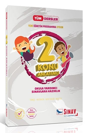 Sınav Yayınları 2. Sınıf Tüm Dersler Konu Anlatımlı