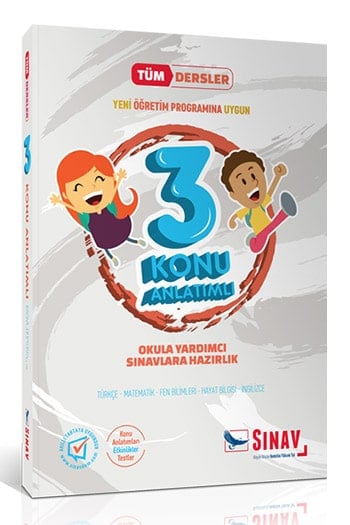 Sınav Yayınları 3. Sınıf Tüm Dersler Konu Anlatımlı