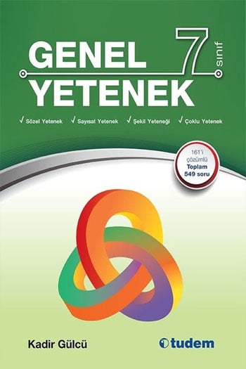 Tudem Yayınları 7. Sınıf Genel Yetenek Kitabı