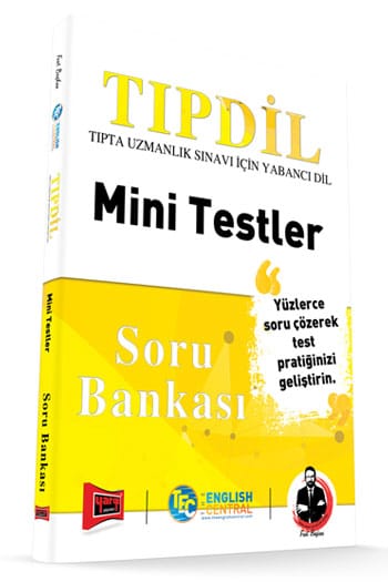 Yargı Yayınları TIPDİL Mini Testler Soru Bankası