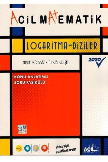 Acil Yayınları Matematik Logaritma Diziler Konu Anlatımlı Soru Fasikülü