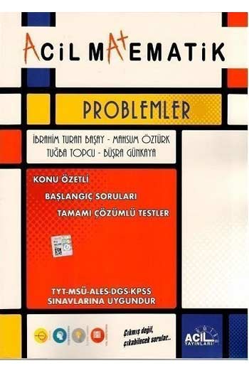 Acil Yayınları Problemler Konu Anlatımlı Soru Fasikülü