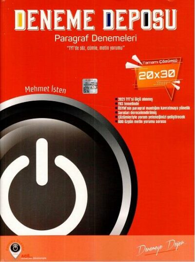 Acil Yayınları 2025 TYT Paragraf Deneme Deposu