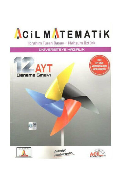Acil Yayınları AYT Acil Matematik 12 Deneme (Özel Baskı)