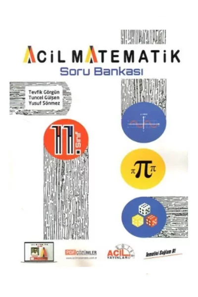 Acil Yayınları 2025 11.Sınıf Matematik Soru Bankası
