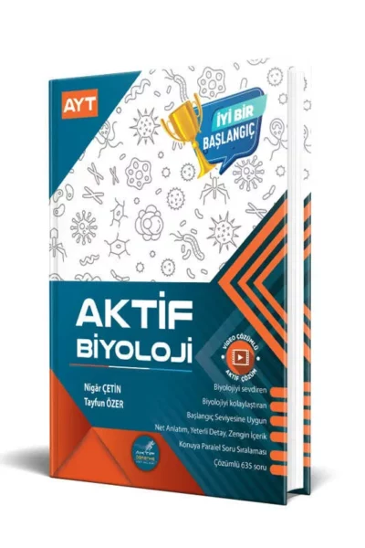 Aktif Öğrenme Yayınları 2025 AYT Aktif Biyoloji 0'dan Başlayanlara