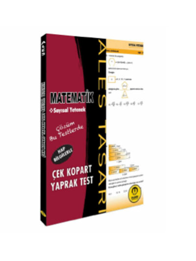 Tasarı Yayınları ALES Matematik Yaprak Test