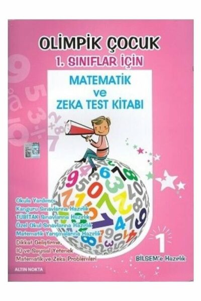 Altın Nokta Yayınları 1. Sınıf için Zeka Testi