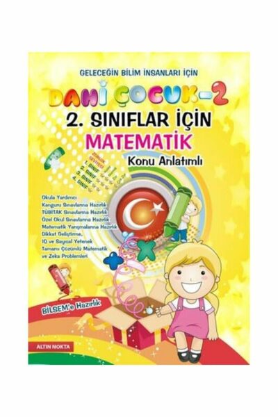 Altın Nokta Yayınları 2. Sınıf Dahi Çocuk Matematik Konu anlatımlı