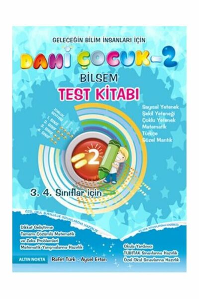 Altın Nokta Yayınları 3. Sınıf Dahi Çocuk Bilsem Kanguru Olimpiyat Zeka Kitabı