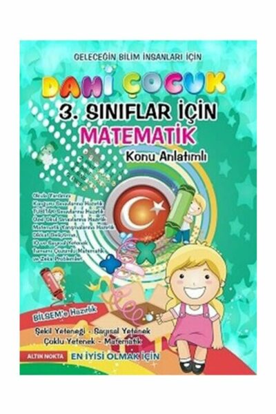 Altın Nokta Yayınları 3. Sınıf Dahi Çocuk Matematik Konu Anlatımlı