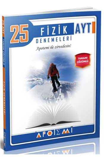 Apotemi Yayınları AYT Fizik Tamamı Çözümlü 25’li Denemeleri