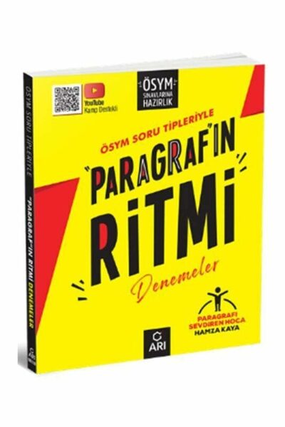 Arı Yayınları 2023 ÖSYM Soru Tipleriyle Paragrafın Ritmi Denemeler