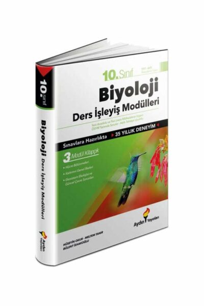 Aydın Yayınları 10. Sınıf Biyoloji Ders İşleyiş Modülleri