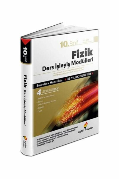 Aydın Yayınları 10. Sınıf Fizik Ders İşleyiş Modülleri