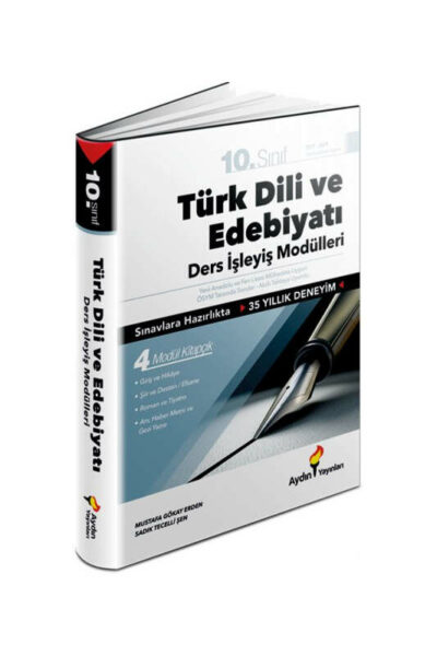 Aydın Yayınları 10. Sınıf Türk Dili ve Edebiyatı Ders İşleyiş Modülleri