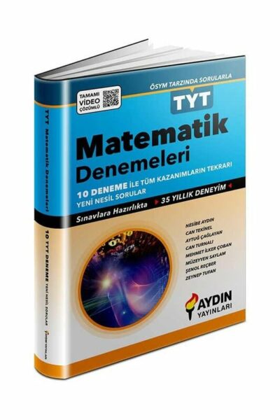 Aydın Yayınları 2021 TYT Matematik 10 Deneme