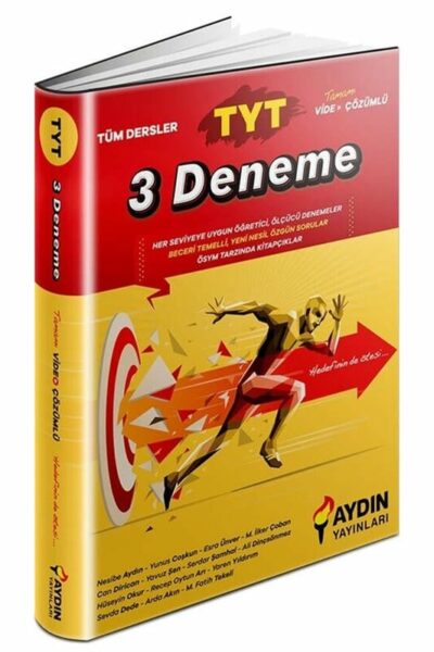 Aydın Yayınları 2021 TYT Tüm Dersler 3 Deneme