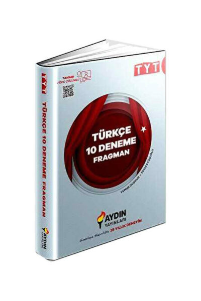 Aydın Yayınları 2023 TYT Türkçe 10 Deneme Fragman