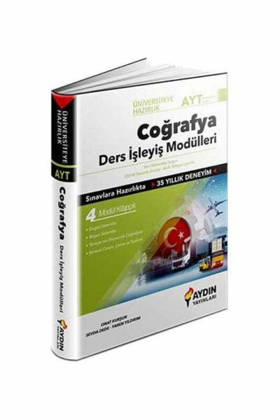 Aydın Yayınları AYT Coğrafya Ders İşleyiş Modülleri