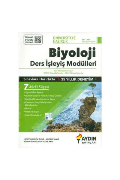 Aydın Yayınları TYT AYT Biyoloji Ders İşleyiş Modülleri