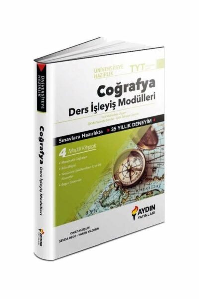 Aydın Yayınları TYT Coğrafya Üniversiteye Hazırlık Ders İşleyiş Modülleri