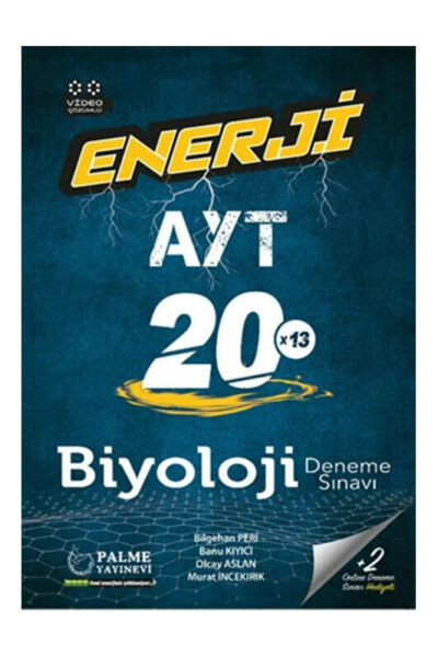 Palme Yayınları AYT Biyoloji Enerji 20 Deneme