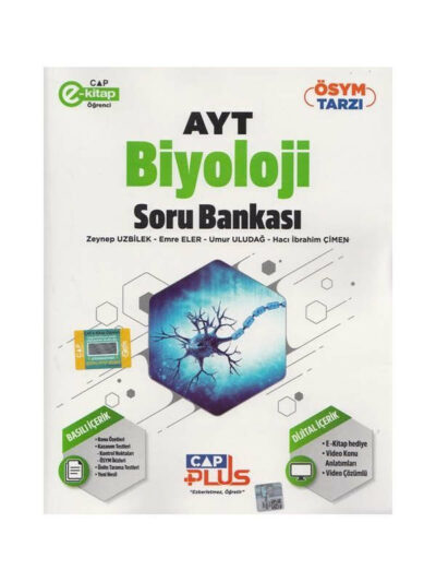 Çap Yayınları AYT Biyoloji Plus Serisi Soru Bankası