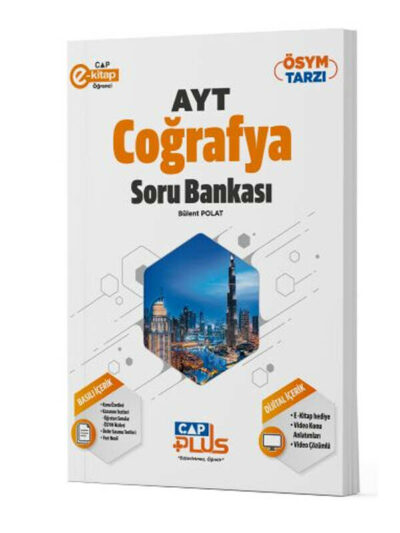 Çap Yayınları AYT Coğrafya Plus Soru Bankası