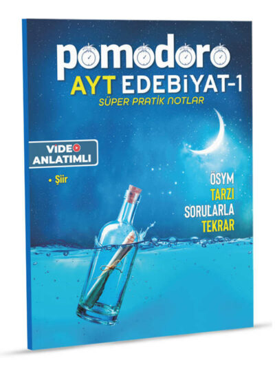 Pomodoro Yayınları AYT Edebiyat-1 Konu Soru Süper Pratik Notlar