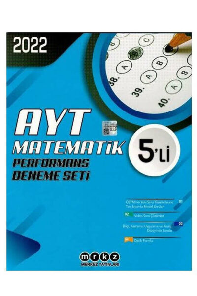 Merkez Yayınları AYT Matematik 5 li Performans Deneme Seti