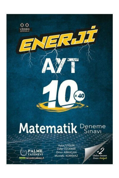 Palme Yayınları AYT Matematik Enerji 10 Deneme
