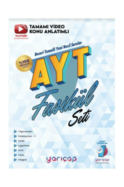 Yarı Çap Yayınları AYT Matematik Fasikül Seti