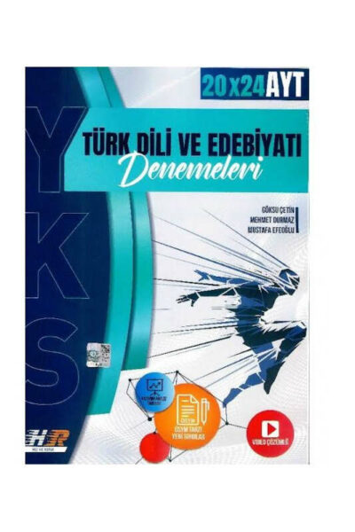 Hız ve Renk Yayınları AYT Türk Dili ve Edebiyatı 20 x 24 Denemeleri