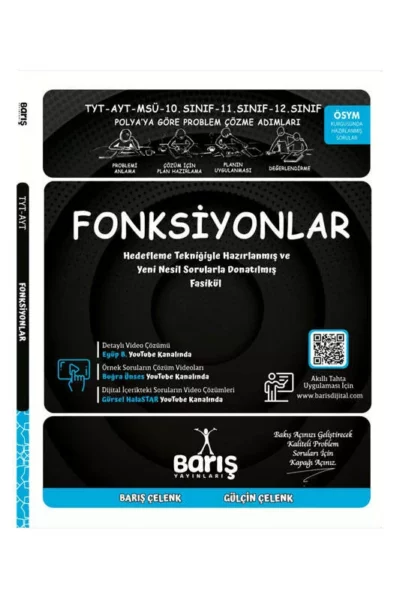 Barış Yayınları 2024 Matematik Faskülleri Fonksiyonlar