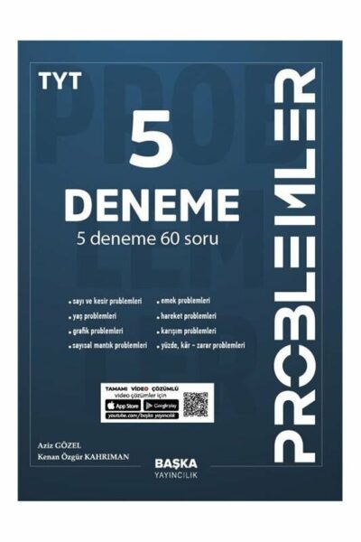 Başka Yayıncılık 2021 TYT Problemler 5 Deneme