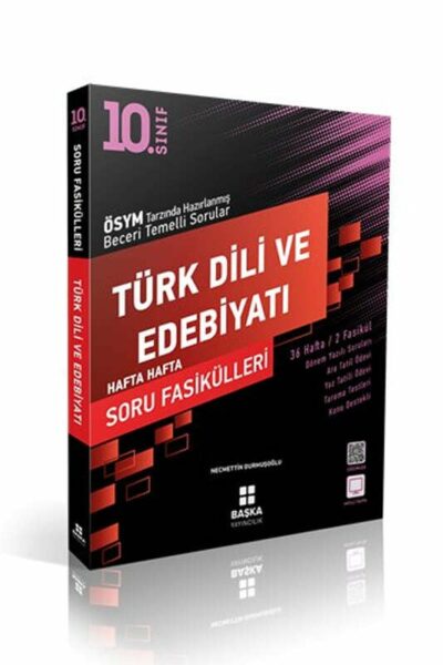 Başka Yayınları 10.Sınıf Türk Dili Edebiyatı Soru Fasikülleri 2 Fasikül