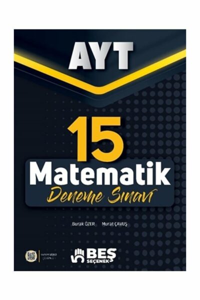 Beş Seçenek Yayınları AYT Matematik 15 Deneme Sınavı