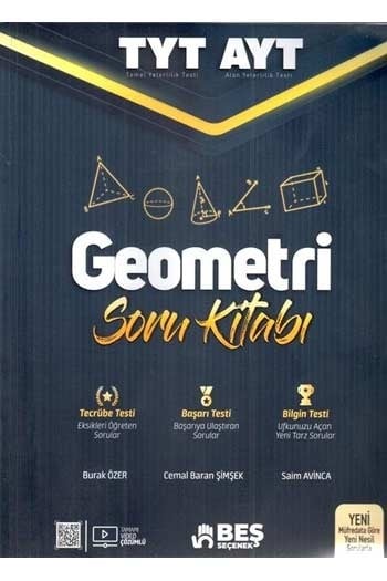 Beş Seçenek Yayınları TYT AYT Geometri Soru Kitabı