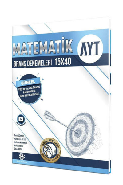 Bilgi Sarmal Yayınları 2024 AYT Matematik 15x40 Branş Denemeleri