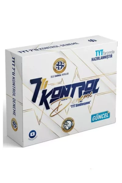 Bilgi Sarmal Yayınları 2024 TYT Kontrol 7'li Deneme (Kutulu)