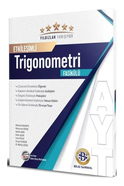 Bilgi Sarmal Yayınları 2024 AYT Trigonometri Yıldızlar Yarışıyor Etkileşimli Fasikülü
