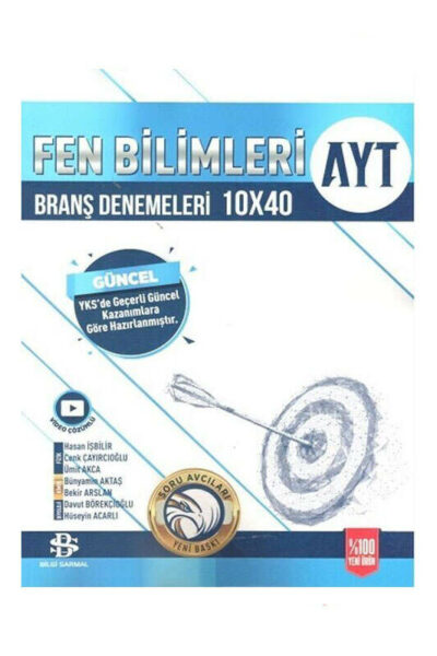 9786259979366 Bilgi Sarmal Yayınları, 2024, AYT Kitap, Deneme Kitabı