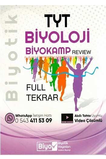 Biyotik Yayınları TYT Biyoloji Full Tekrar Biyokamp