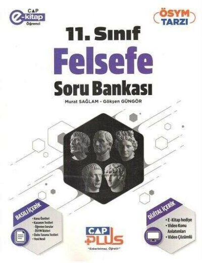 Çap Yayınları 11. Sınıf Anadolu Felsefe Plus Soru Bankası