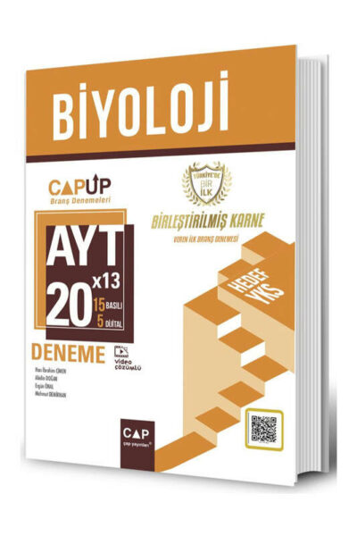 Çap Yayınları 2023 AYT Biyoloji 20x13 Up Deneme
