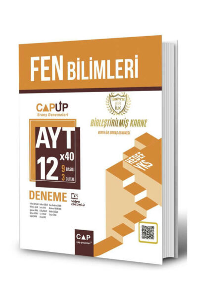 Çap Yayınları 2023 AYT Fen Bilimleri 12x40 Up Deneme Sınavı