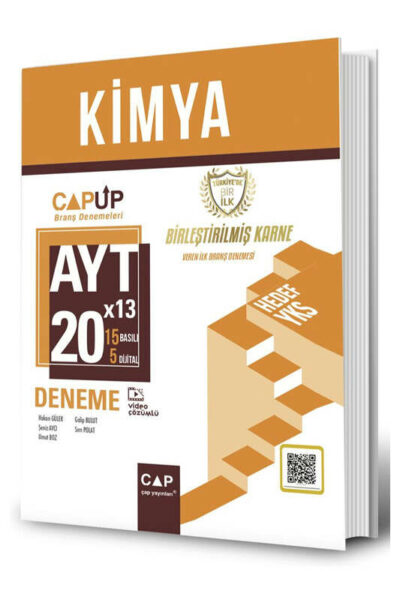 Çap Yayınları 2023 AYT Kimya 20x13 Up Deneme