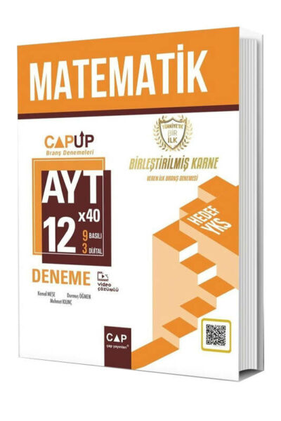 Çap Yayınları 2023 AYT Matematik 12x40 Up Deneme